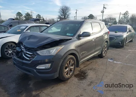 2015 Hyundai Santa Fe Sport 2.4L from USA, damaged, VIN 5XYZU3LB6FG267527